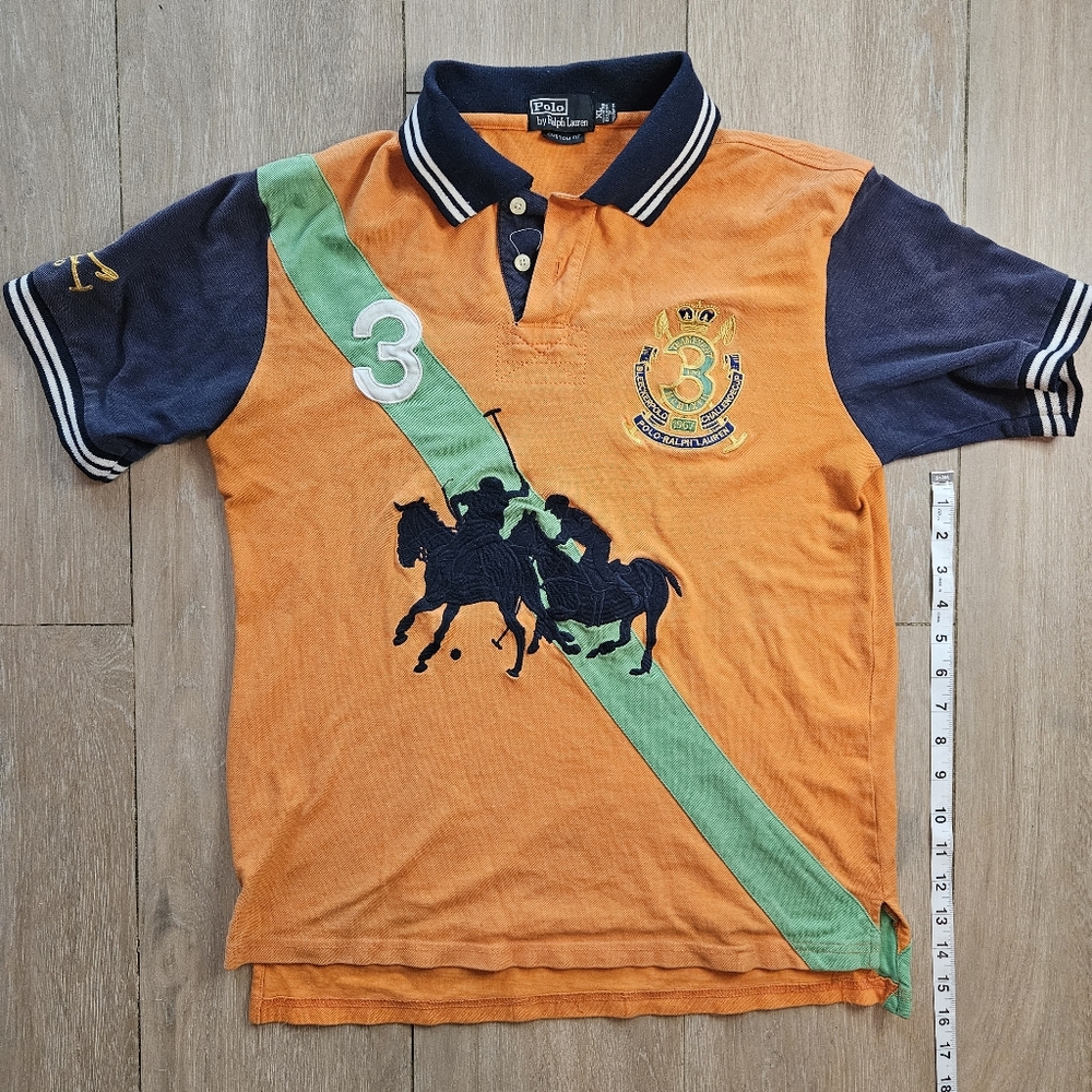 Vintage Ralph Lauren 1967 Challenge Cup Polo Custom Fit XL